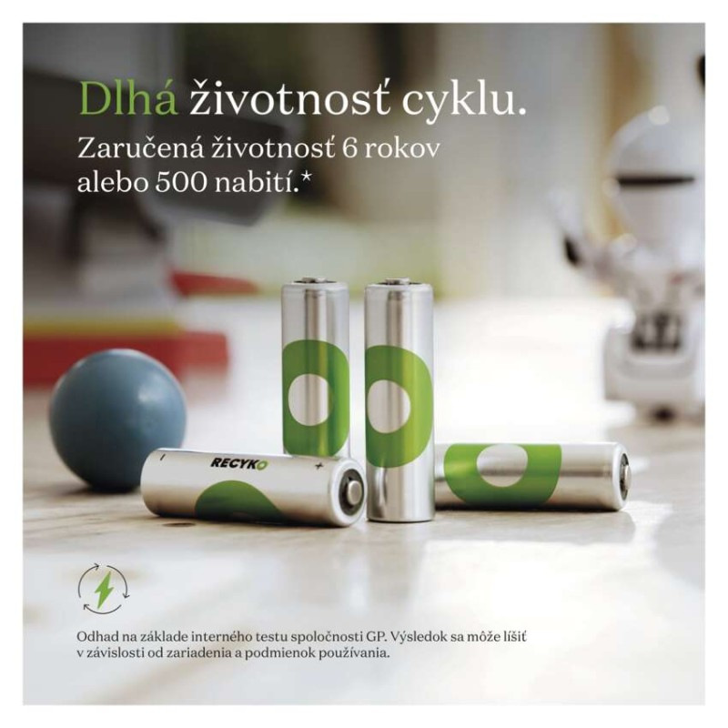 Batéria GP RECYKO AA 2600 mAh NiMH B25272 4