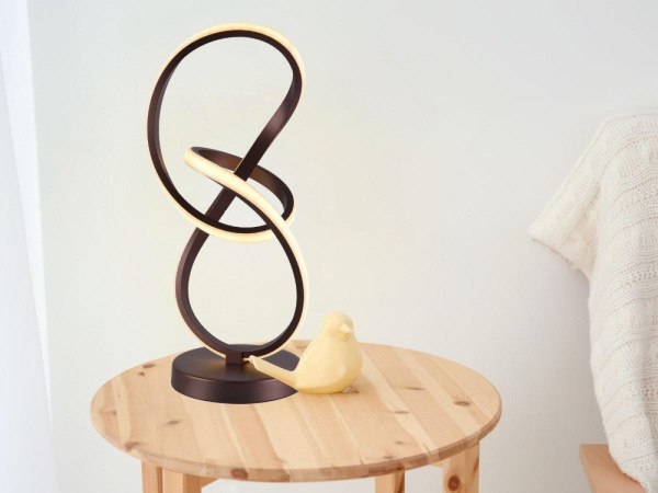 LED dizajnová stolná lampa 28W - JT1302/BR 4