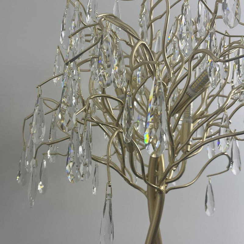 Luxusná krištáľová stolná lampa 5 x G9 - CA061/T 9