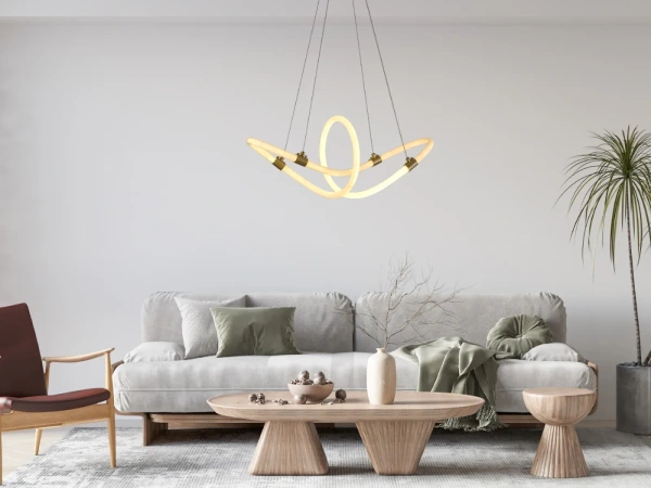 LED závesná lampa + diaľkový ovládač 25W - J4364/G 3