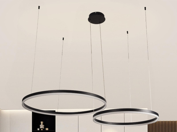 LED závesná lampa s diaľkovým ovládačom 70W - J4381/B