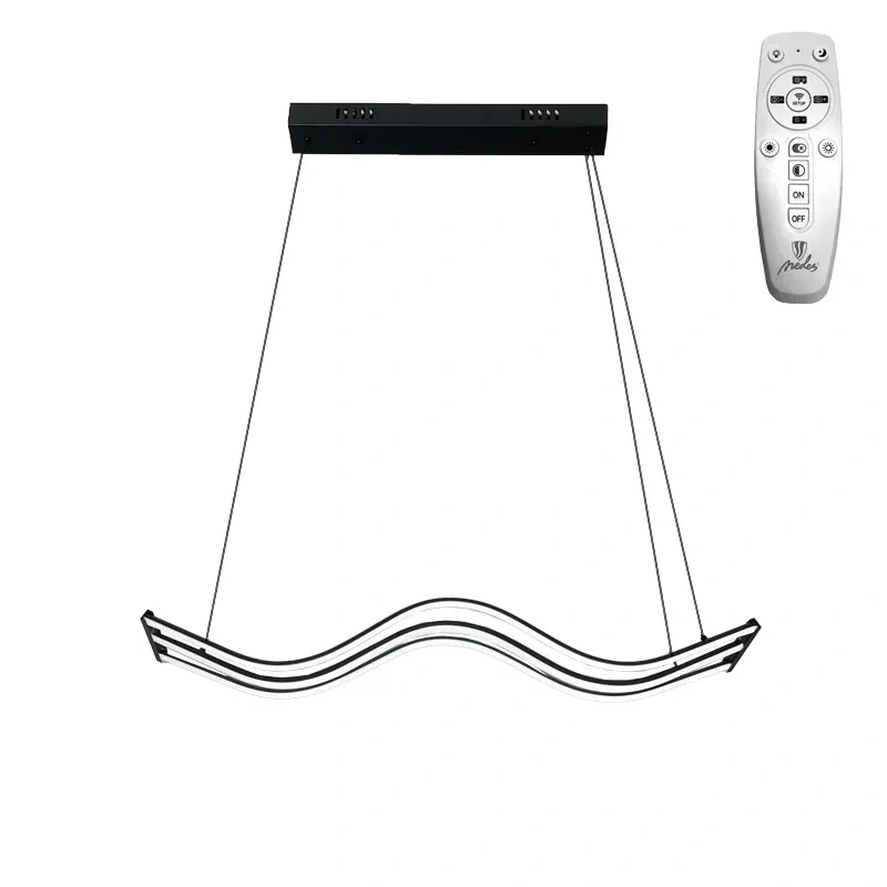 LED visiace svietidlo + diaľkový ovládač 70W - J4353/B 9