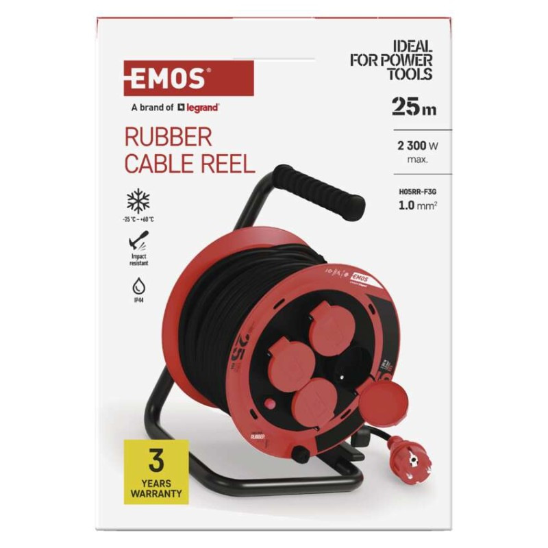 BUBEN 4Z 25M 1,0MM GUMA IP44 11