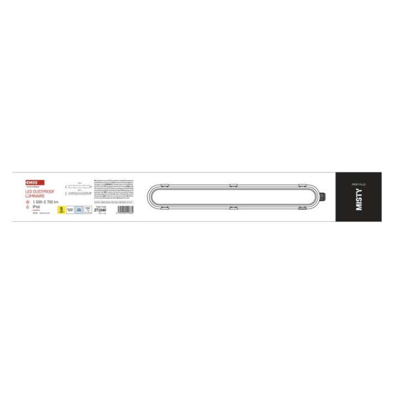 LED PRUM. SVÍTIDLO MISTY 18W 2700LM IP66 5