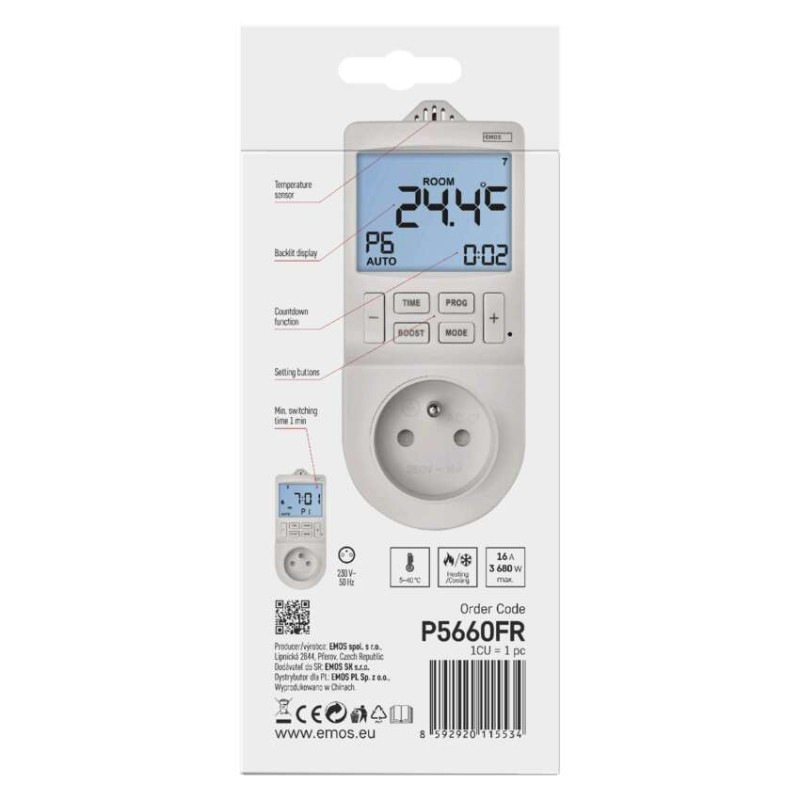 TERMO ZÁSUVKA & SPÍNACÍ ZÁSUVKA P5660FR 4