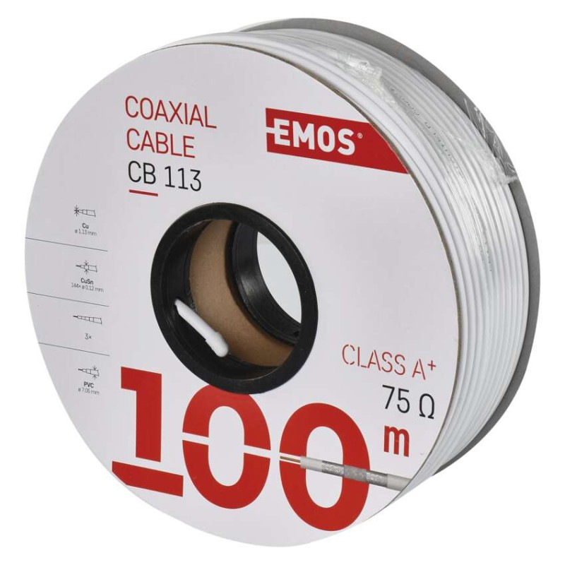 KABEL KOAX.CB113 100M 4