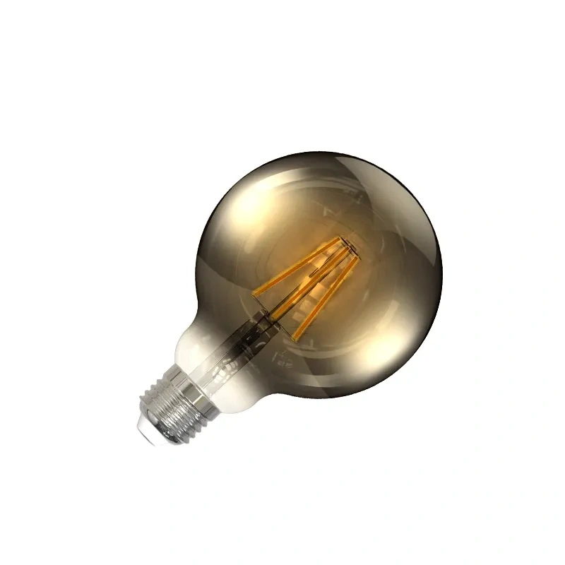 LED dekoratívna žiarovka / filament 4W SMOKE - G95 / E27 / 2000K - ZBF101 3