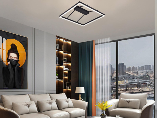 LED luster s diaľkovým ovládačom 55W - J1348/B 1