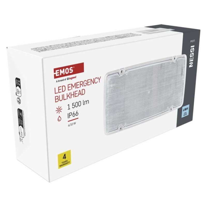 LED NOUZOVÉ SVÍTIDLO NESSI 10W 3h IP66 13