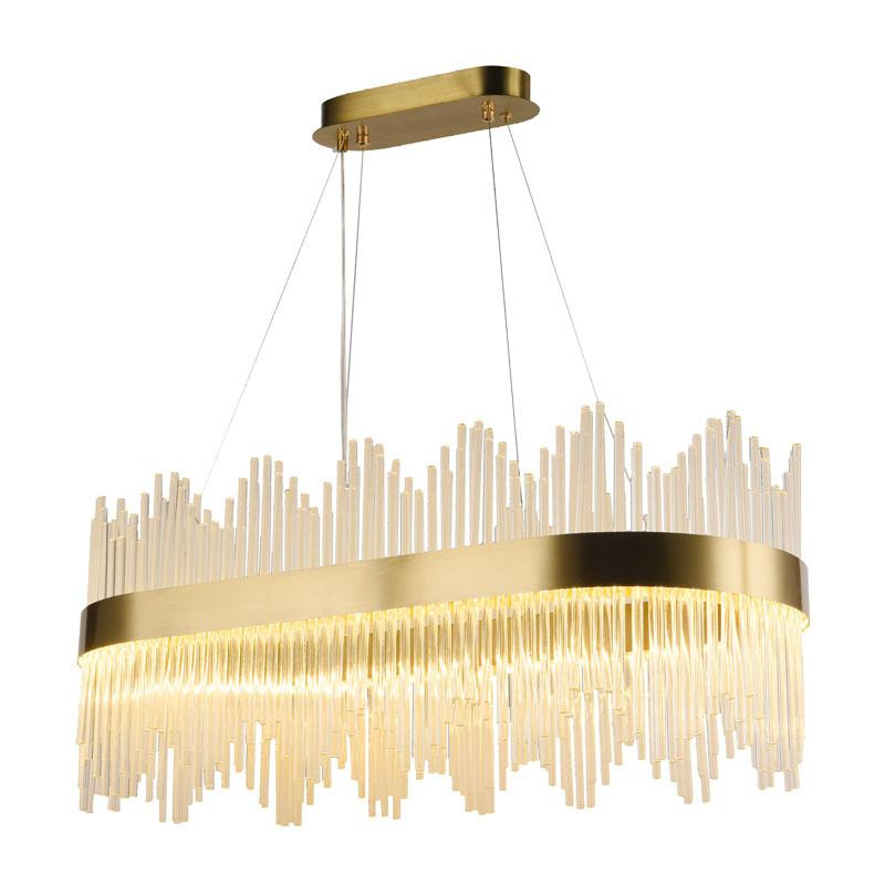 LED krištáľové svietidlo + diaľkový ovládač 90W - J6316/C 8