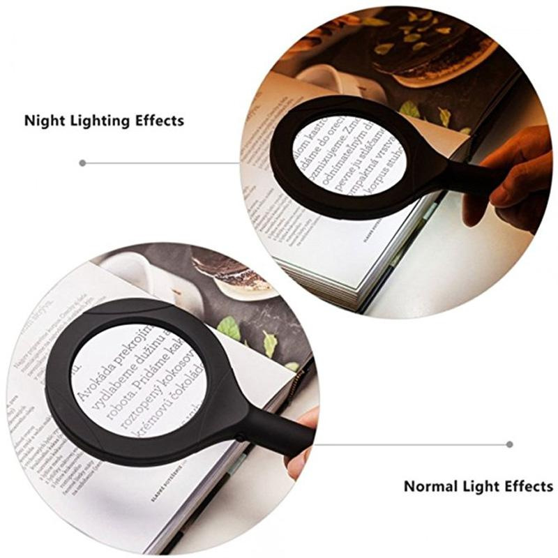 Lupa 5 x ZOOM s LED podsvietením - LM102 7