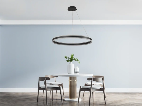 LED závesné svietidlo na lanku + diaľkový ovládač 110W - J4316/B 8