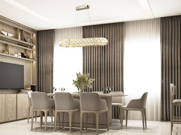 ENRIQUE krištáľový závesný luster - N2003 11