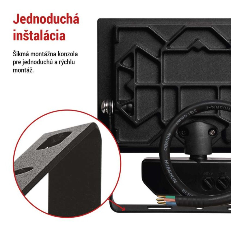LED REFLEKTOR TAMBO 20W 2000LM PIR 8