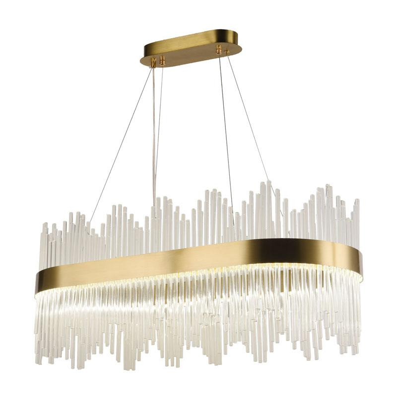 LED krištáľové svietidlo + diaľkový ovládač 90W - J6316/C 2