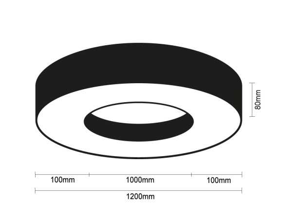 LED stropnica 115W - CL7434 8