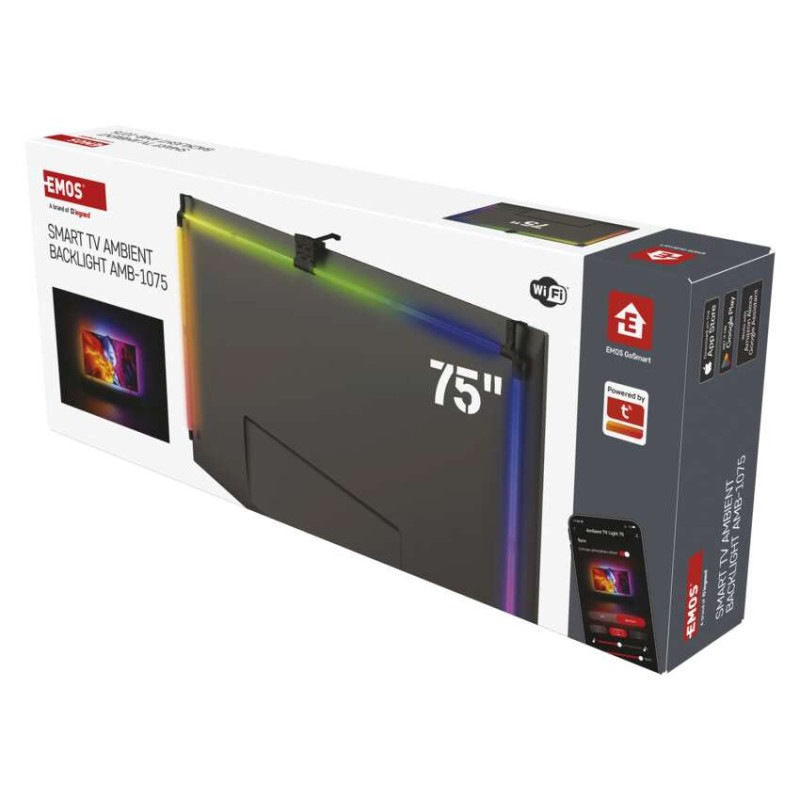 GOSMART AMBIENTNÍ OSVĚTLENÍ TV 75" 13