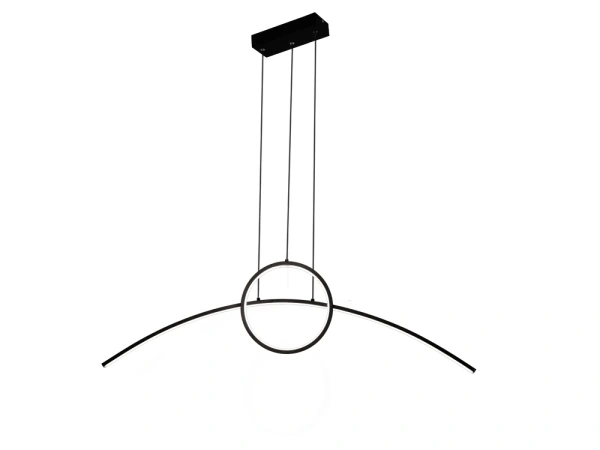 LED závesná lampa na lanku + diaľkový ovládač 55W - J4305/B 11