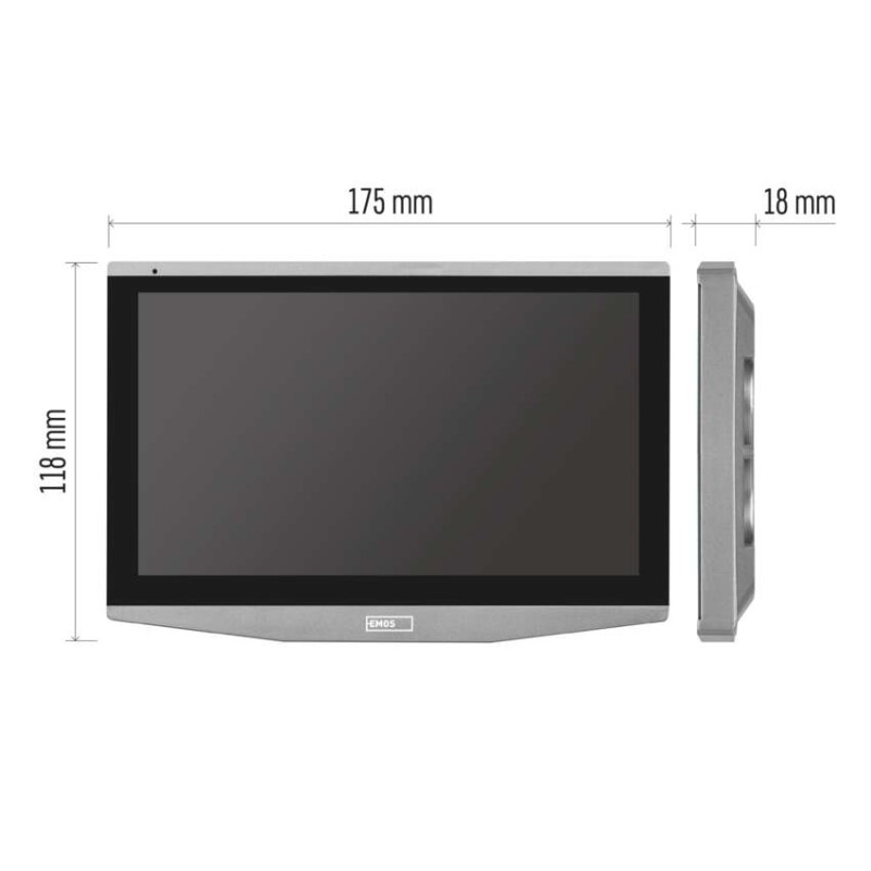 GOSMART VIDEOTELEFON 7 LCD SLAVE IP-700 13