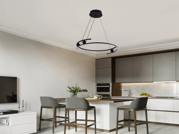 LED visiace svietidlo + diaľkový ovládač 50W - J4345/B 9