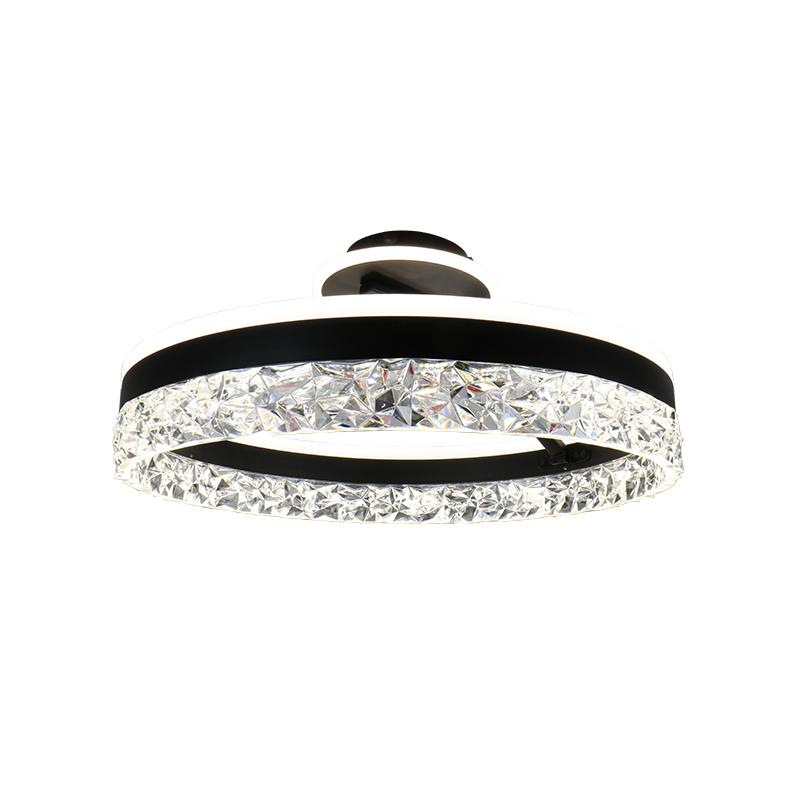 LED luxusné stropné krištáľové svietidlo s diaľkovým ovládačom 85W - TA1306/B 5