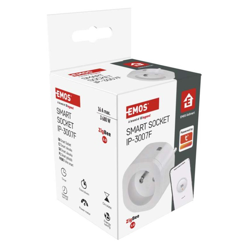 Zásuvka GOSMART ZIGBEE WIFI IP-3007F  P5553 8