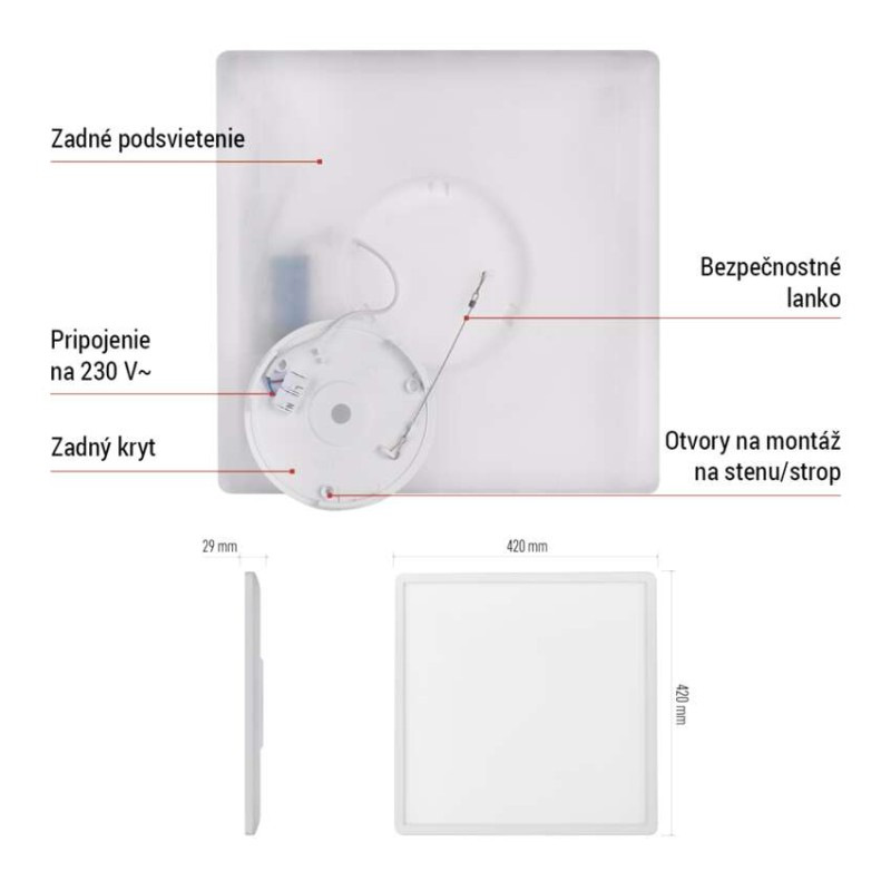 LED SVÍTIDLO FLORI PŘ.Č 22W 2200LM NW IP 7