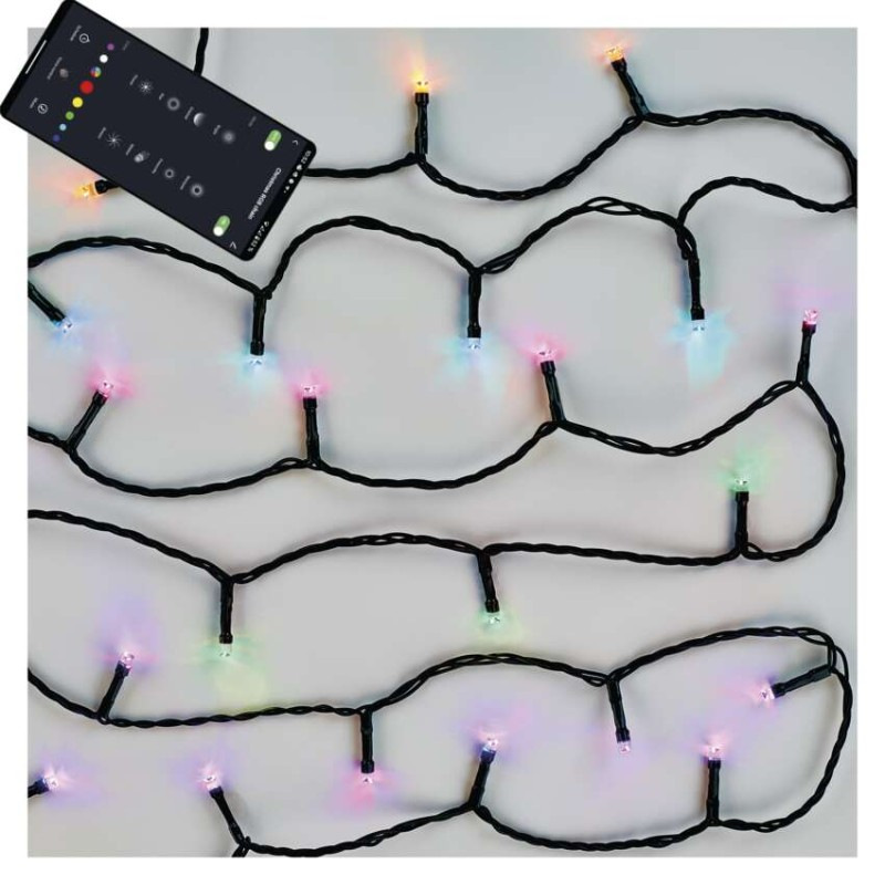 GOSMART 120LED XMAS CLS 12M RGB 6