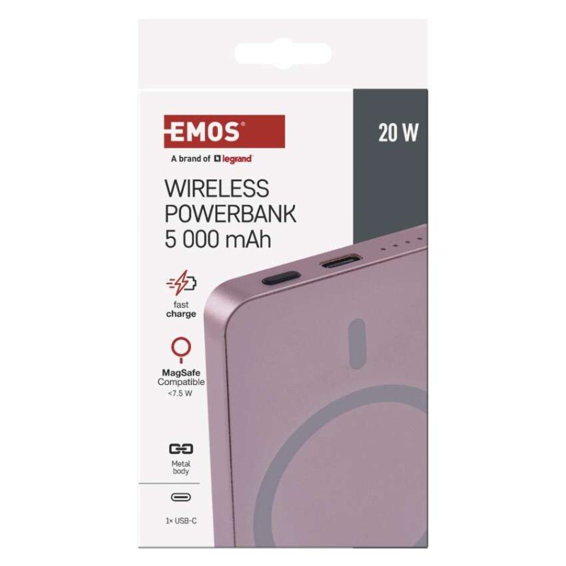 EMOS POWERBANKA WI 522 5000MAH LOSOSOVÁ 12