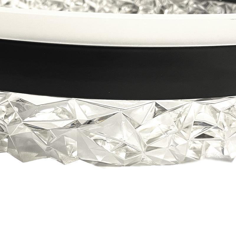 LED luxusné stropné krištáľové svietidlo s diaľkovým ovládačom 85W - TA1306/B 6