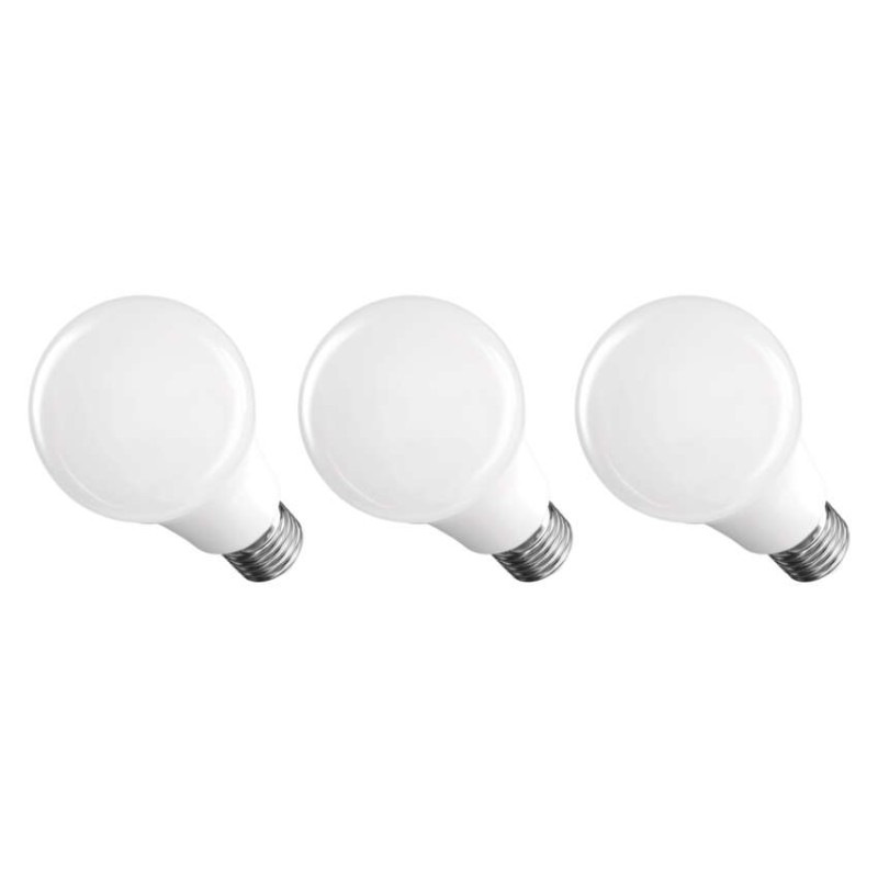 LED BASIC A60 8,8W(60W) 806lm E27 WW 3PC 7