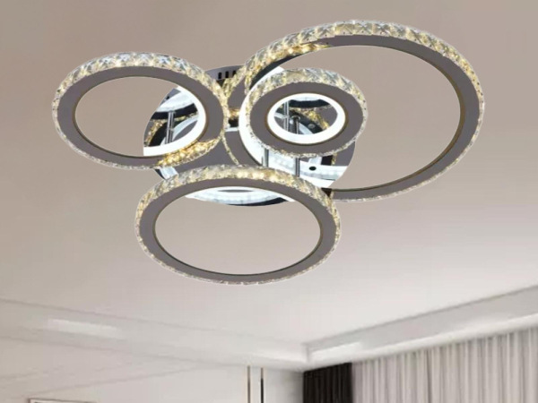 LED stropný luster + diaľkový ovládač 120W - J3338/CH 5