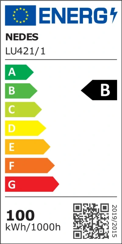 LED svietidlo High Bay UFO 100W / IP65 / 5000K / 0-10V - LU421/1 2