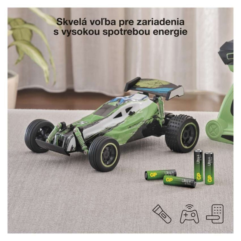 Batéria GP LR03 (AAA) 24AUP ULTRA PLUS alkalická  B03114 3