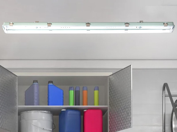 Prachotesné žiarivkové svietidlo na 2 x T8 ( 120cm LED trubica ) - TL401 7