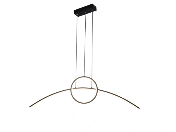 LED závesná lampa na lanku + diaľkový ovládač 55W - J4305/B 1