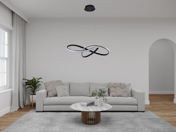 LED závesné svietidlo + diaľkový ovládač 70W - J4331/B 3