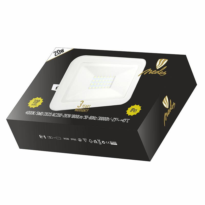 LED HQ reflektor 20W / 4000K / WH - LF2122 4