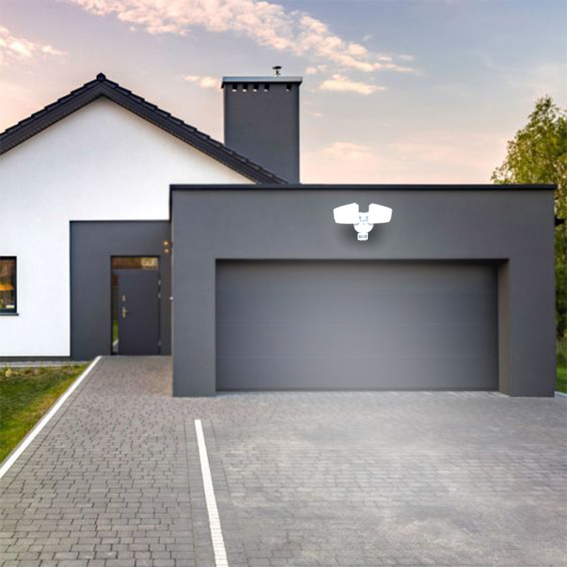 Vonkajší biely LED reflektor s PIR senzorom 24W / 3000K / 4000K / 6000K - LFX125 13