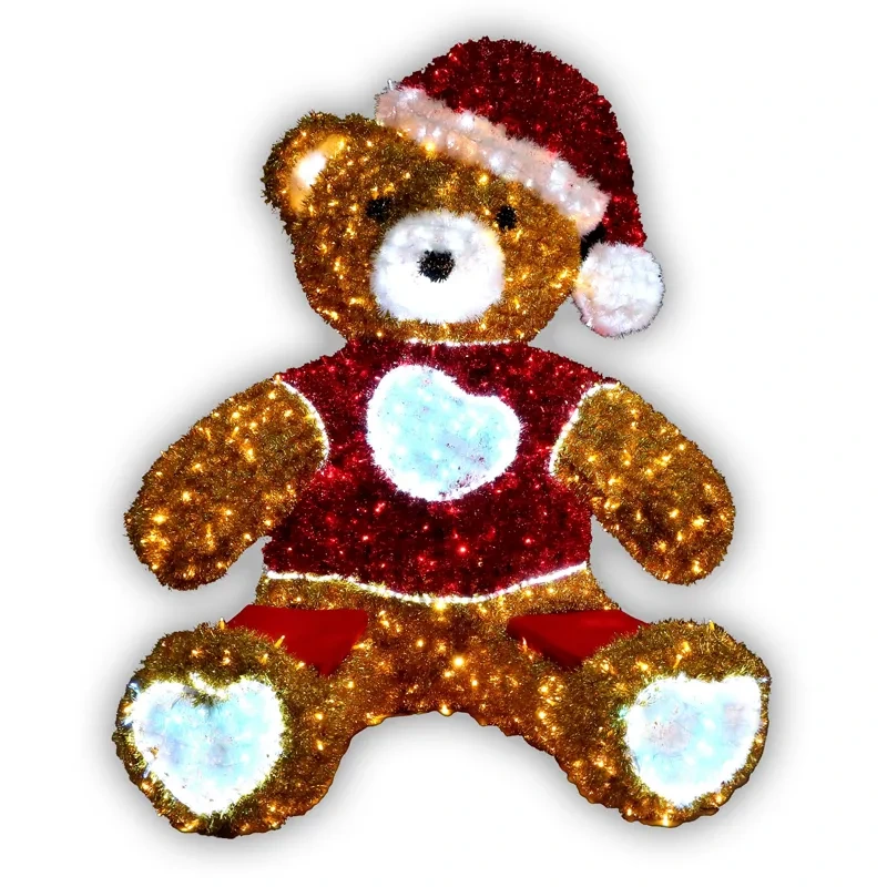 Vianočná dekorácia Medveď - CH1 1