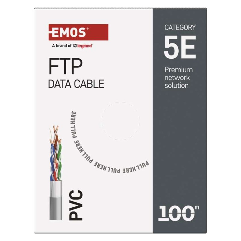 FTP KABEL CAT5E PVC 100M 5
