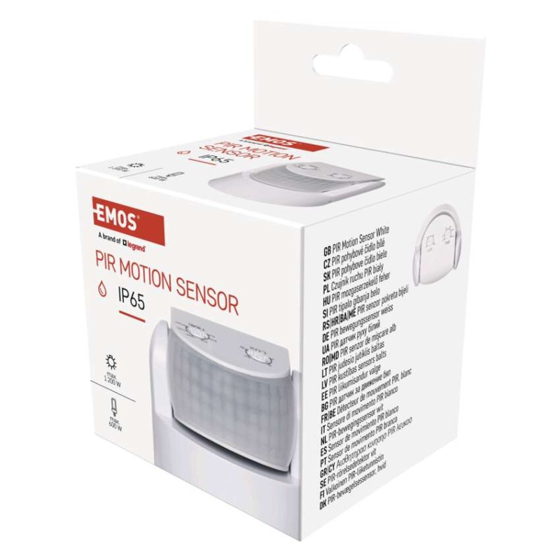 POHYBOVÉ ČIDLO PIR B 1200W IP65 7