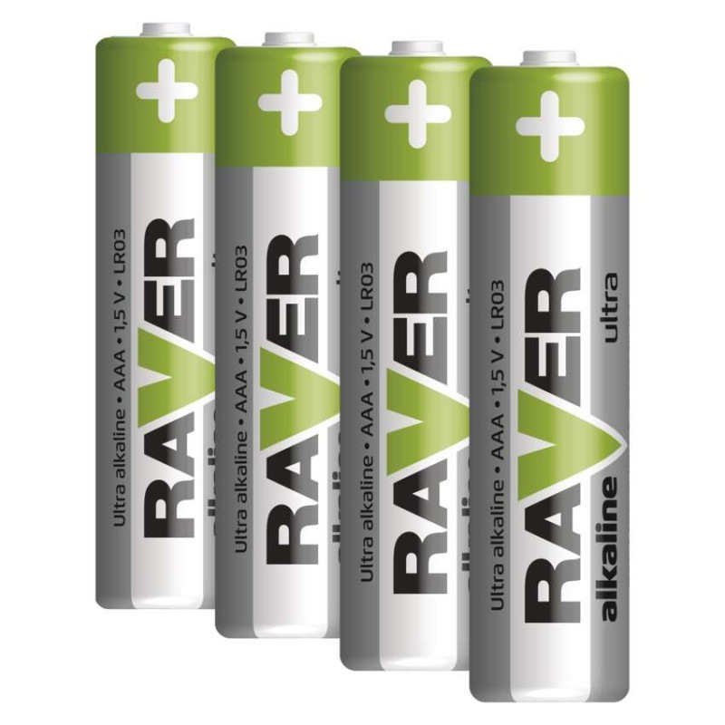 RAVER BAT. ALK. LR03 4BL 4