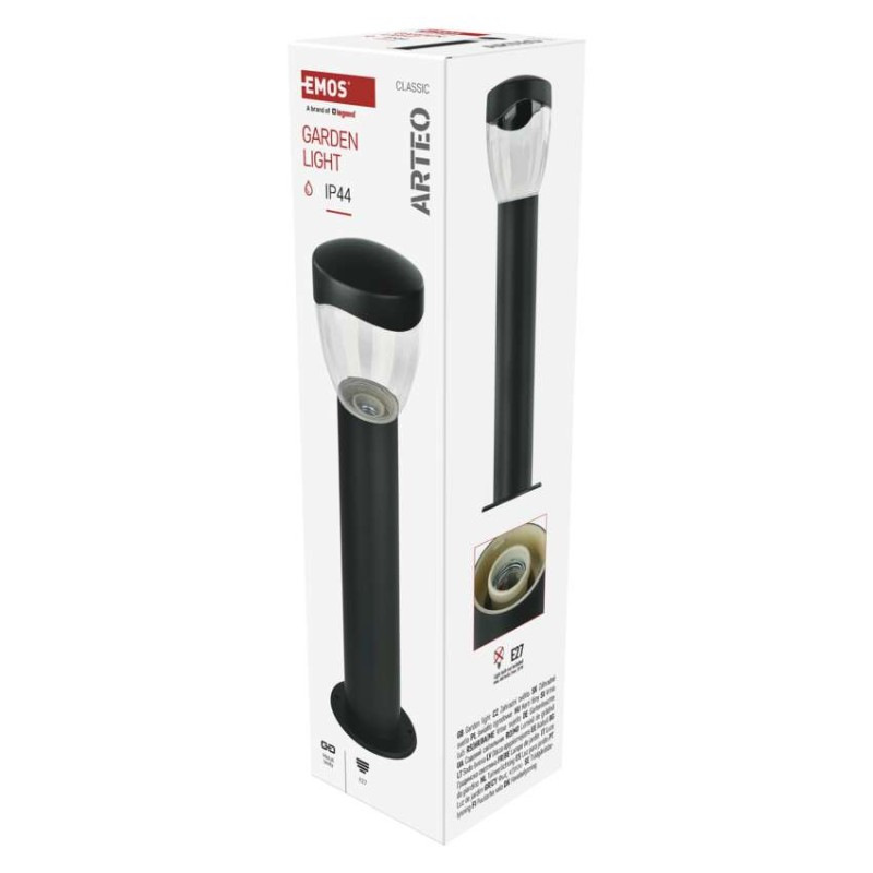 LED ZAHRADNÍ SVÍTIDLO,E27,IP44,MAX 15W,S 6