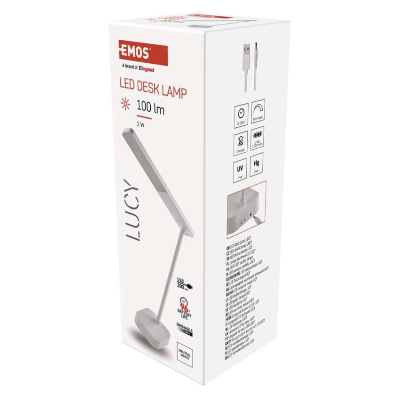 LED STOLNÍ LAMPA LUCY 2