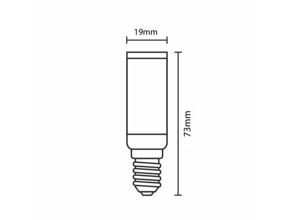 LED žiarovka 6,4W - E14 / SMD / 4000K - ZLS024 2