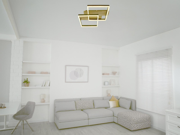 LED stropné svietidlo s diaľkovým ovládačom 85W - TA1302/BW 2