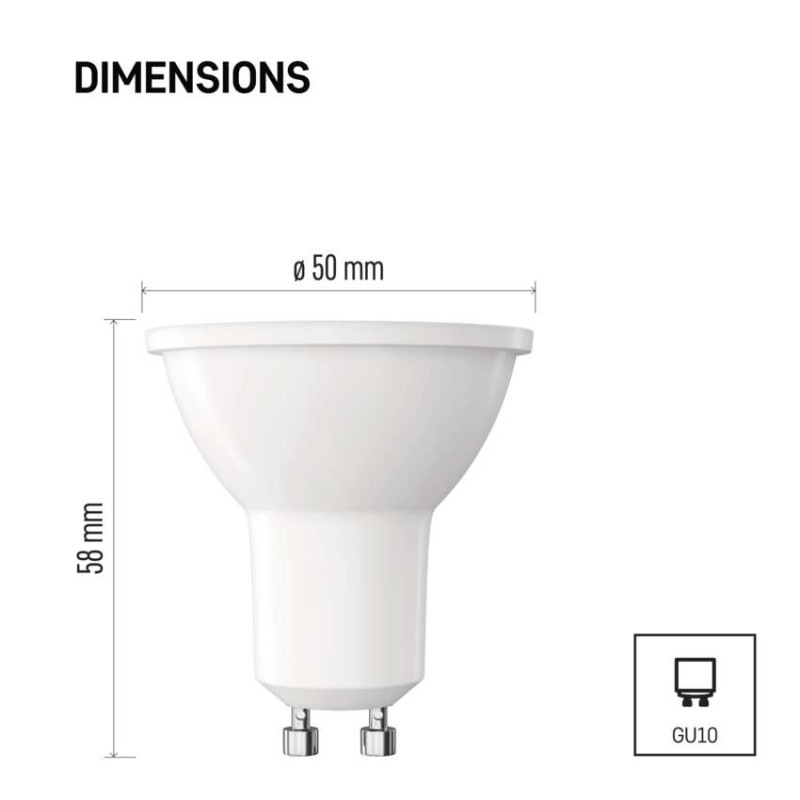 LED CLS MR16 3W(32W) 345lm GU10 NW 2
