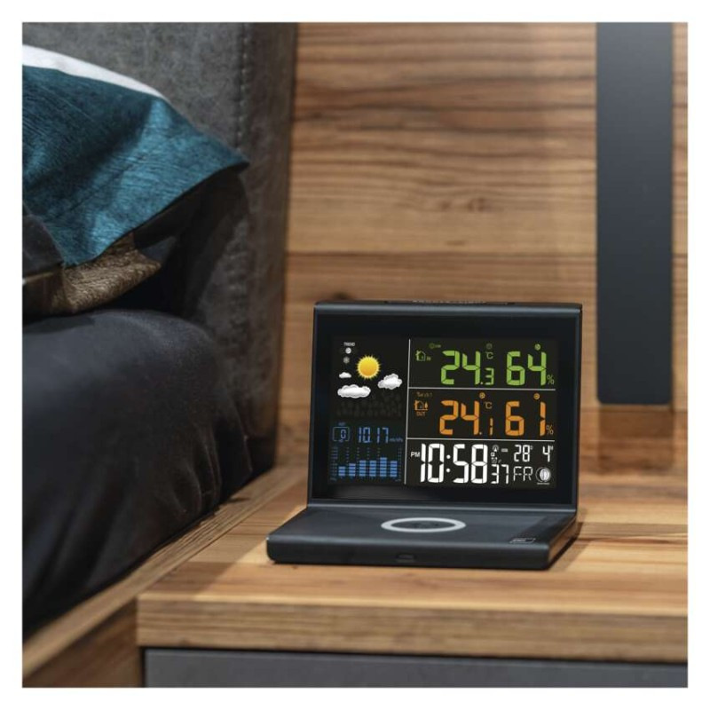 METEOSTANICE S BEZDRÁTOVÝM NABÍJENÍM E80 4