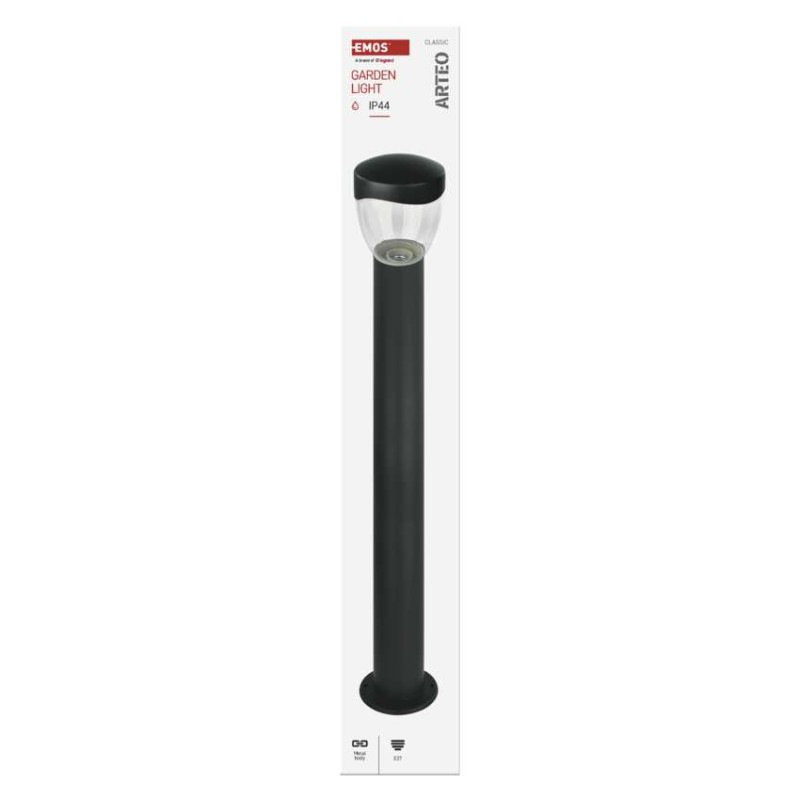 LED ZAHRADNÍ SVÍTIDLO,E27,IP44,MAX 15W,S 9